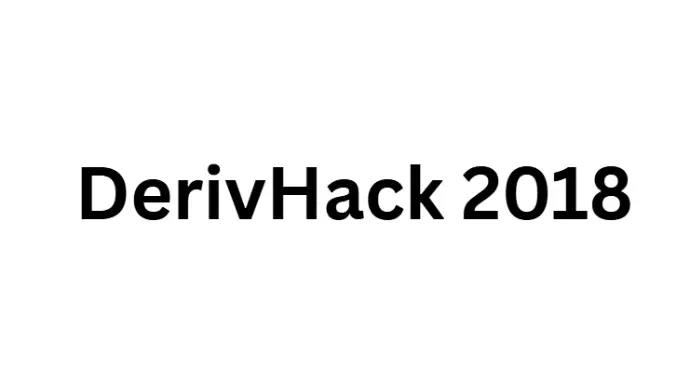 image that represents DerivHack2018 logo 
